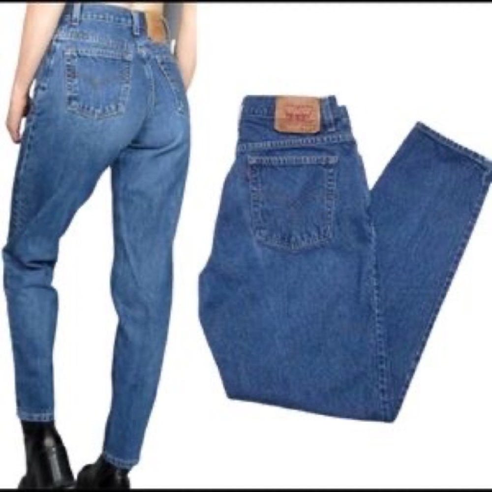 Levi’s Vintage 90s Classic Relaxed Tapered High Waist Mom Jeans Size 4